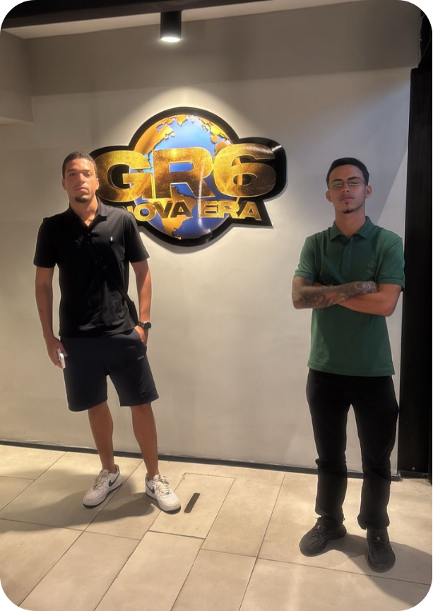 Estevão Vieira e Gabriel Schirmer